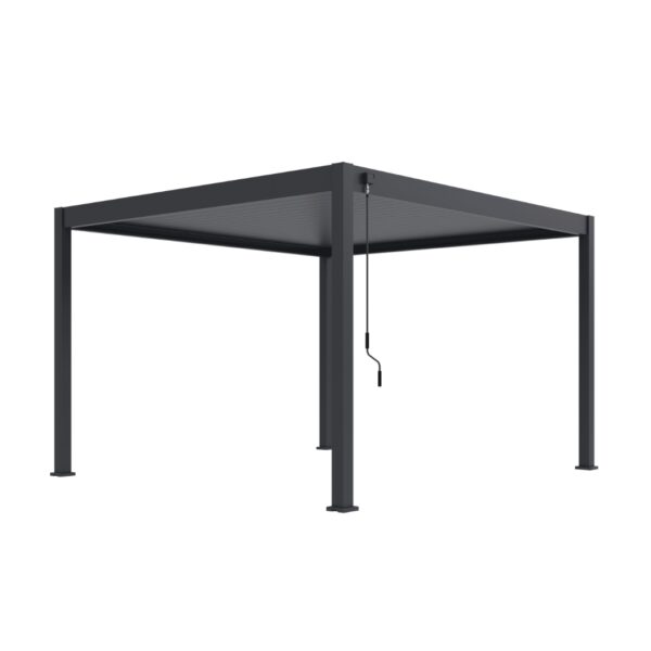 Ventaris Pergola Deluxe Plus 3.6x4m mit Lamellendach Anthrazit – Bild 7