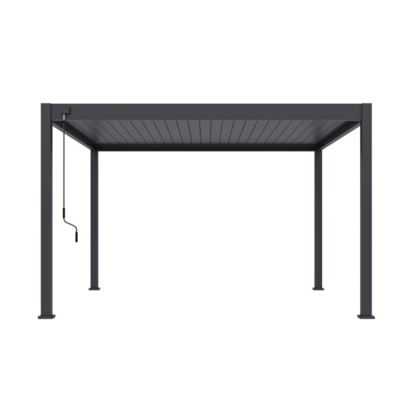 Ventaris Pergola Deluxe Plus 3.6x4m mit Lamellendach Anthrazit – Bild 8