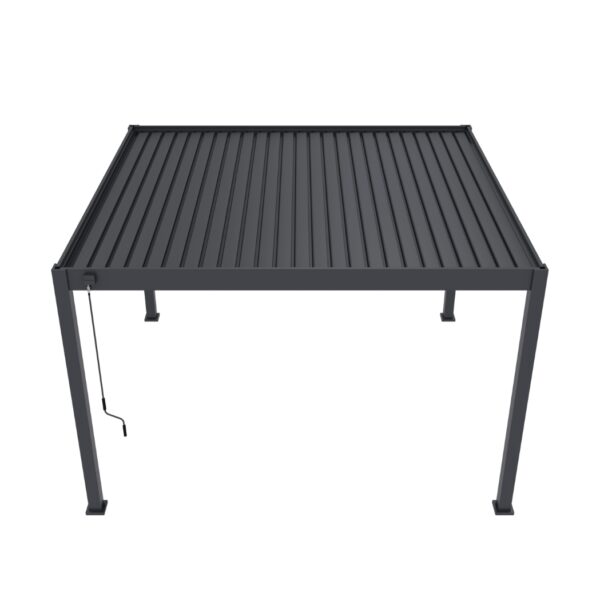 Ventaris Pergola Deluxe Plus 3.6x4m mit Lamellendach Anthrazit – Bild 9