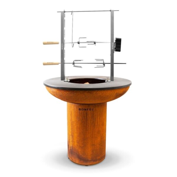 BonFeu BonBiza XL (geschlossen) Rost Grill-Feuerschale – Bild 3