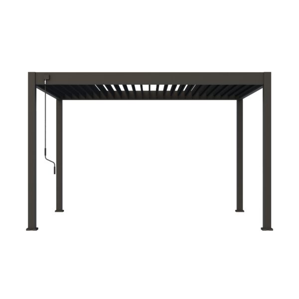 Ventaris Pergola Deluxe Plus 3x4m mit Lamellendach Anthrazit – Bild 6