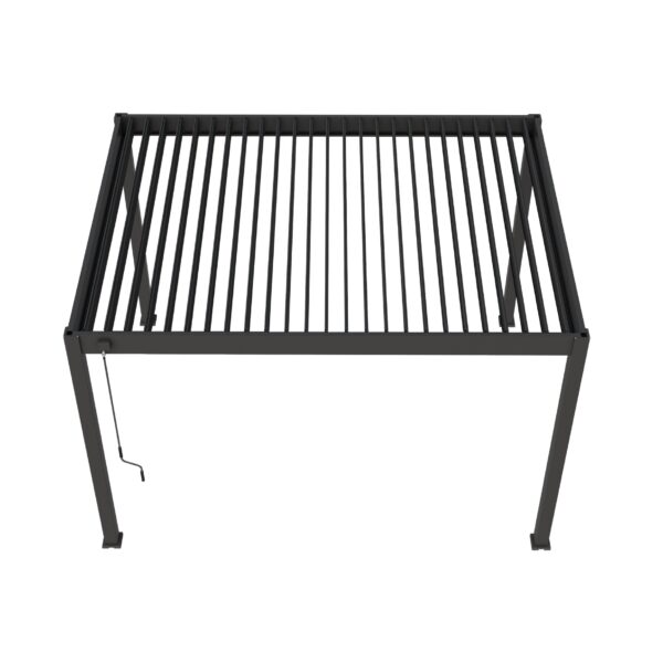 Ventaris Pergola Deluxe Plus 3x4m mit Lamellendach Anthrazit – Bild 7