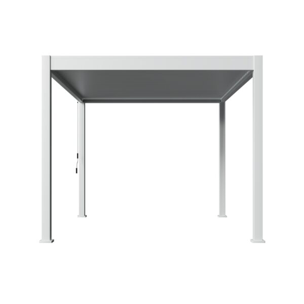 Ventaris Pergola Deluxe Plus 3x4m mit Lamellendach Weiss – Bild 7