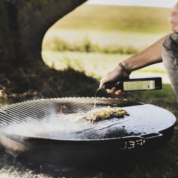 BonFeu Halbkreis Grillrost für Feuerschale Ø80cm – Bild 4
