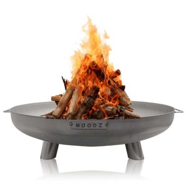 Feuerschale mit Füssen Edelstahl Ø60 cm