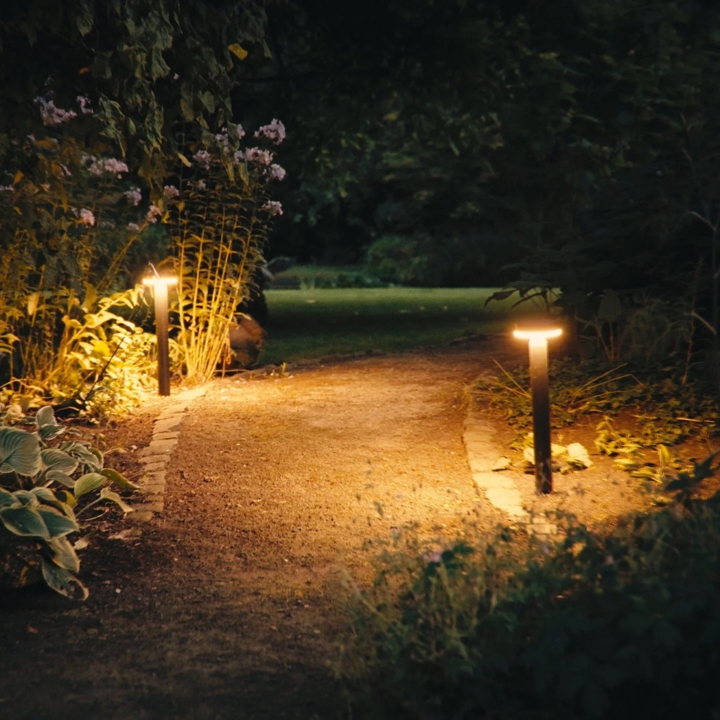 Solar-Stehlampe Guus | Bewegungssensor - Warmweiss - USB wiederaufladbar - Aluminium – Bild 5