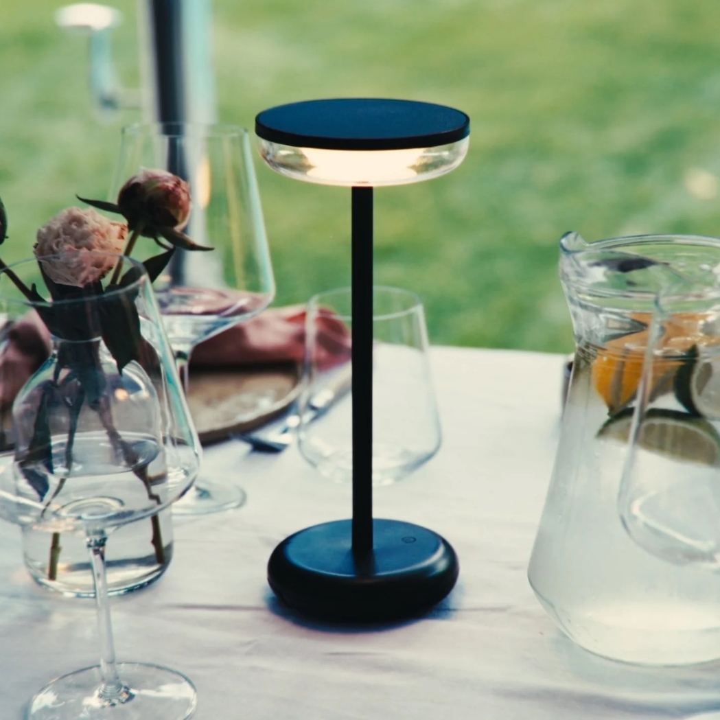 Solar-Tischlampe Bobbie | Touch Dimmbar - warmweiss – Bild 2