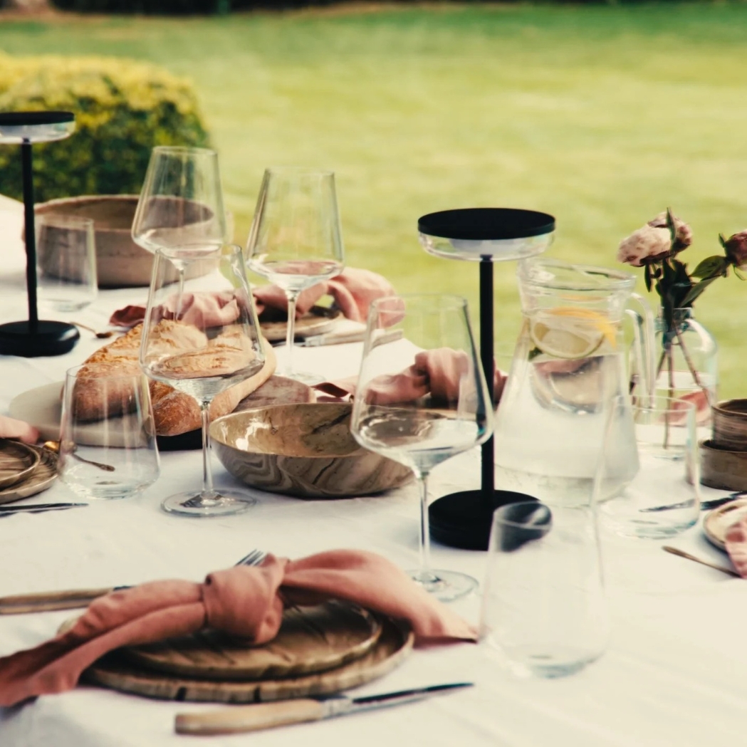 Solar-Tischlampe Bobbie | Touch Dimmbar - warmweiss – Bild 3