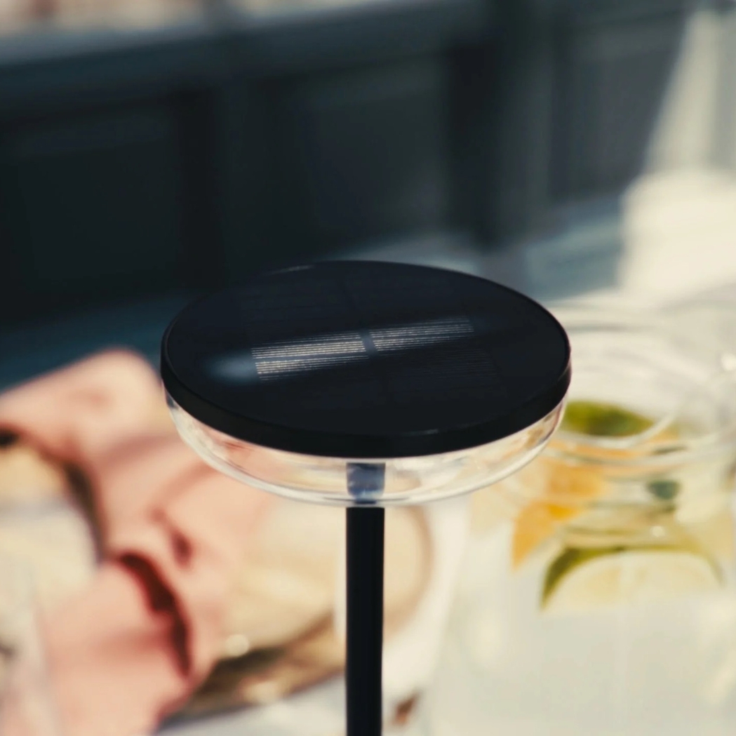 Solar-Tischlampe Bobbie | Touch Dimmbar - warmweiss – Bild 4