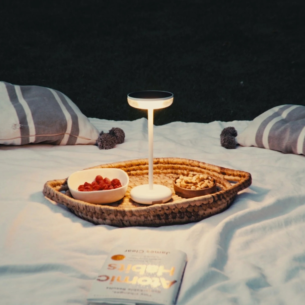 Solar-Tischlampe Bobbie | Touch Dimmbar - warmweiss – Bild 6