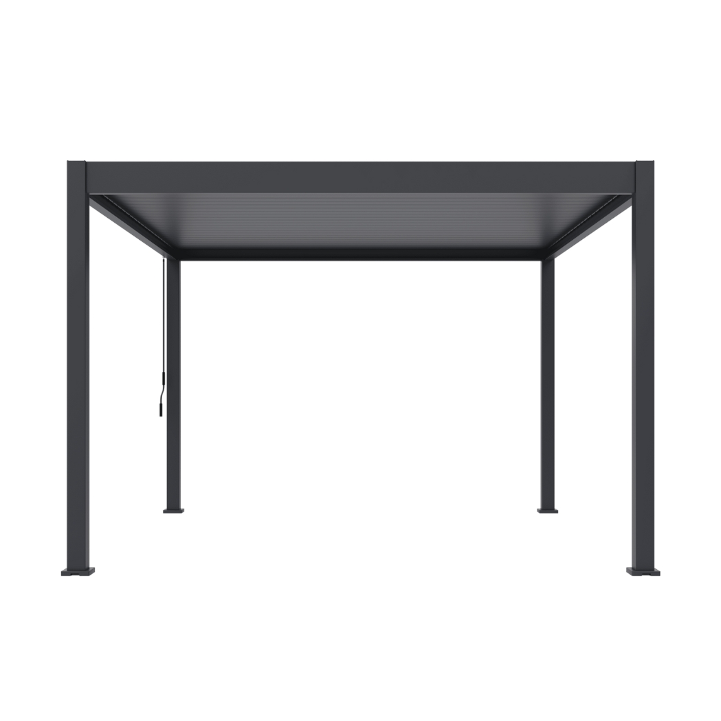 Ventaris Pergola Deluxe Plus 3.6x4m mit Lamellendach Anthrazit – Bild 6