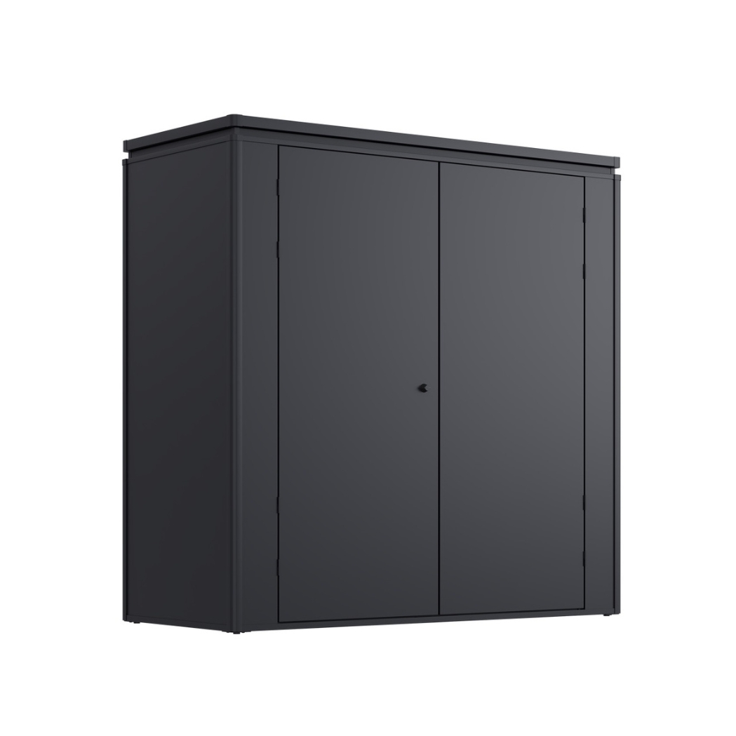Ventaris Gartenschrank | verzinkter Stahl + Aluminium | Anthrazit – Bild 12
