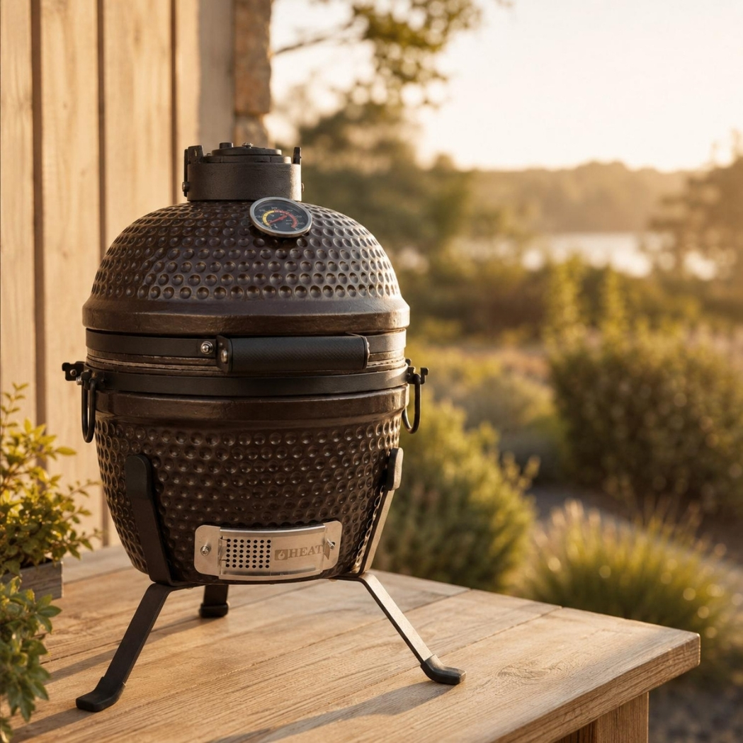 Premium Kamado Grill Fyregg 13 braun – Bild 3