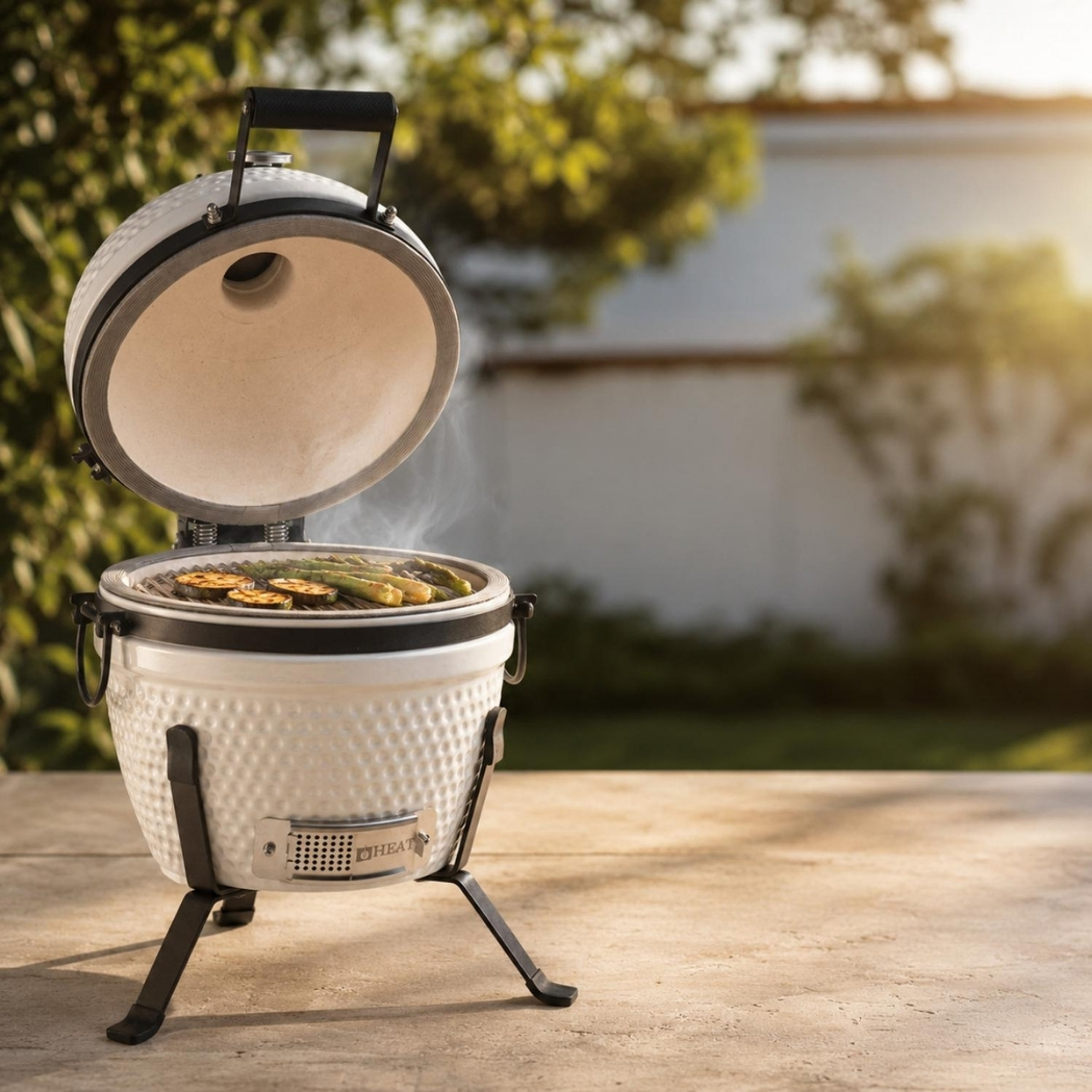 Premium Kamado Grill Fyregg 13 sand – Bild 3