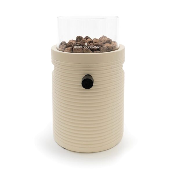 Alternative view of Lumi  Groove Tischgaslaterne Beige