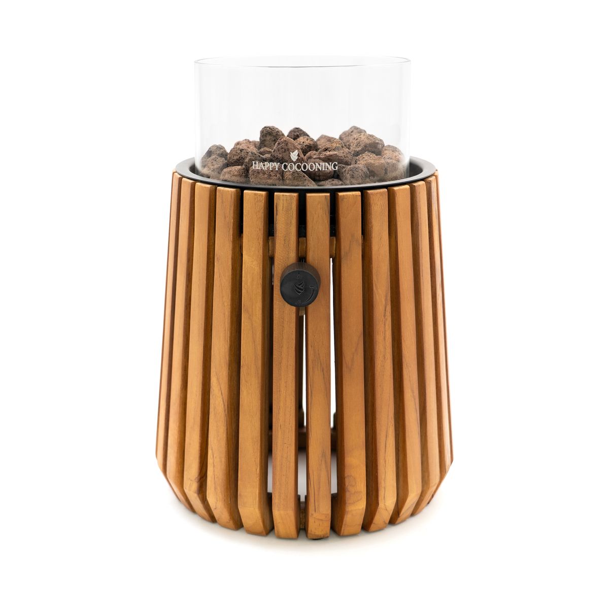 Lumi Lagune Tischgaslaterne Teak – Bild 2