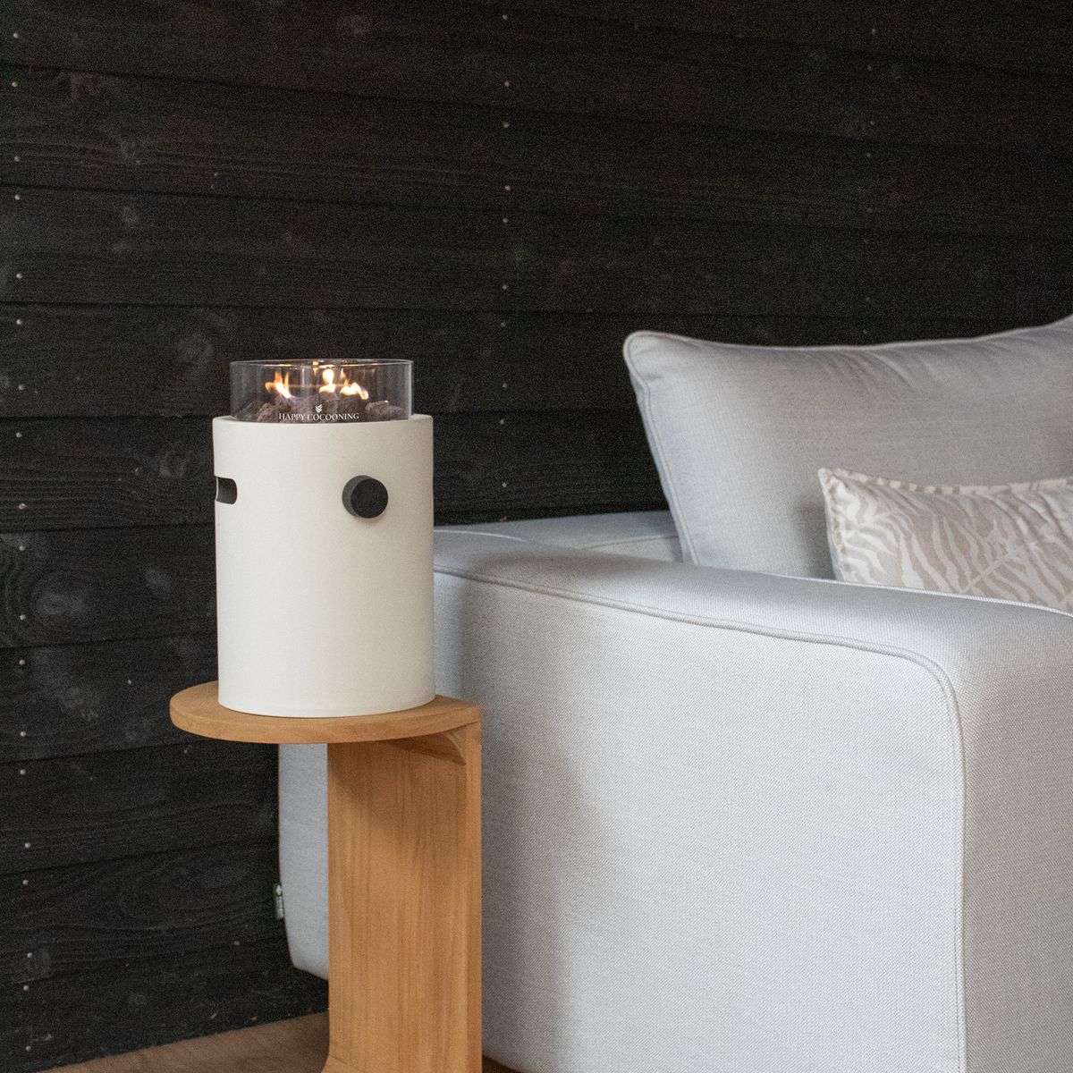 Lumi Tischgaslaterne Beige – Bild 3