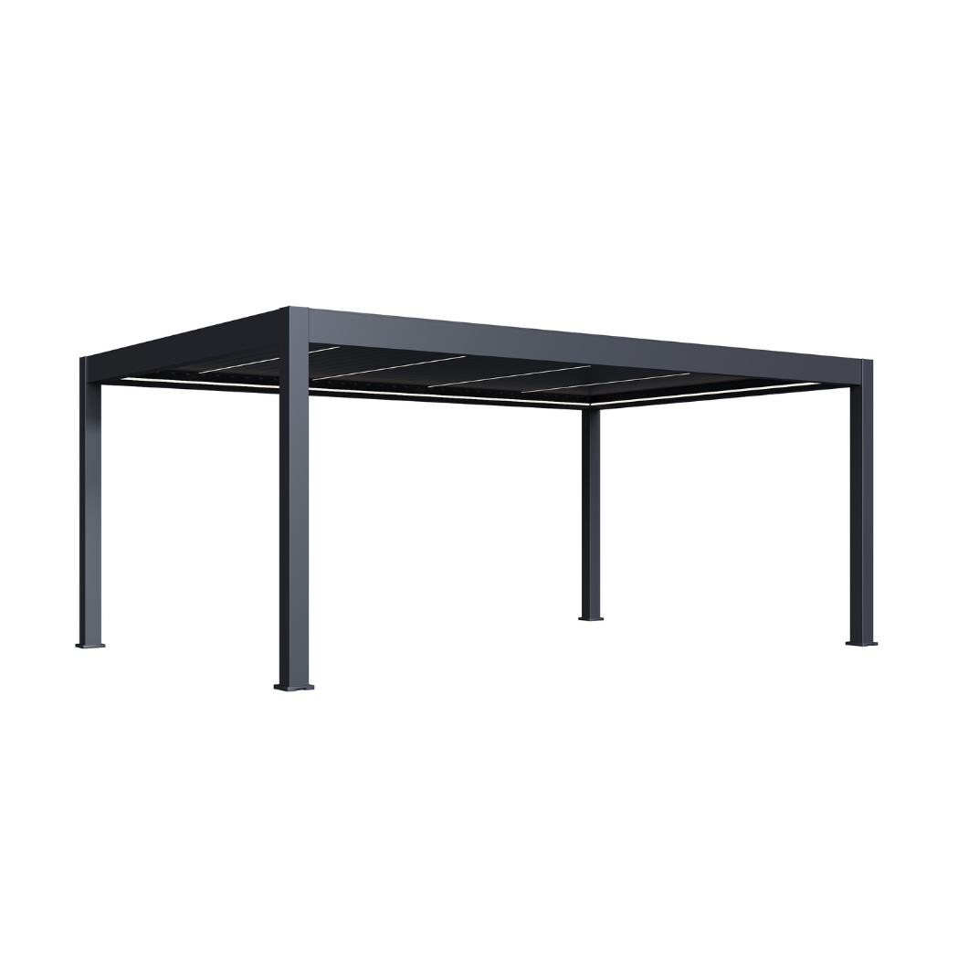 Ventaris Prestige Pergola 4x6m | E-Lamellendach & LED-Beleuchtung | Voll-Aluminium | Anthrazit – Bild 3