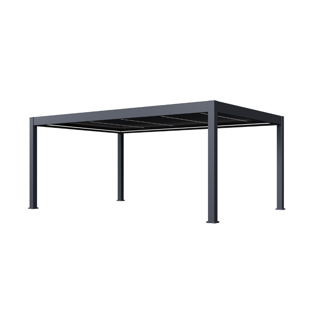 Ventaris Prestige Pergola 4x6m | E-Lamellendach & LED-Beleuchtung | Voll-Aluminium | Anthrazit – Bild 4